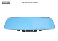 آینه دید عقب اتومبیل / خودرو داده ضبط DVR با GPS الحاق میکروفن