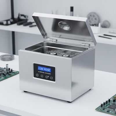 پاک کننده فوق صوتی سطح کم سر و صدا از جمله مخزن فولاد ضد زنگ برای تمیز کردن در صنایع مختلف طراحی شده است