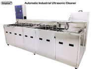 دستگاه تمیزکننده اولتراسونیک صنعتی Multi Tank با سیستم خشک کردن شستشو برای چربی گیری روغن