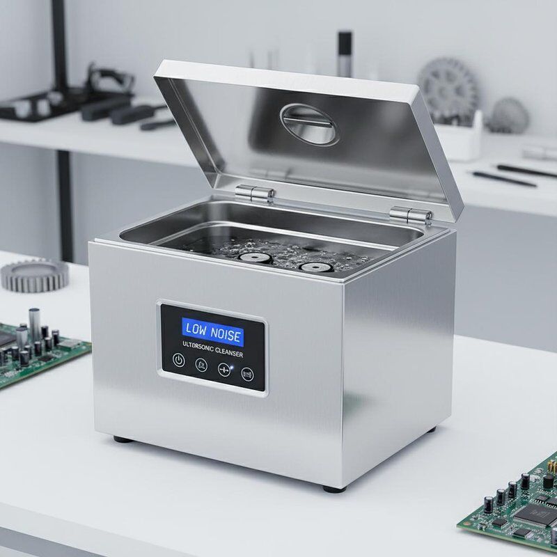 پاک کننده فوق صوتی سطح کم سر و صدا از جمله مخزن فولاد ضد زنگ برای تمیز کردن در صنایع مختلف طراحی شده است