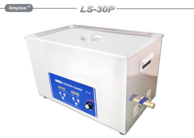 ظرفیت بزرگ 30liter تمیز کننده التراسونیک جدول بالا دسکتاپ نوع مبدل های حرارتی پاک