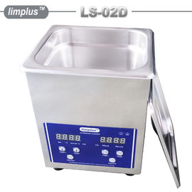 60W بخاری Limplus 2liter جدول بالا فرکانس التراسونیک تمیز کننده 40kHz برای عینک ساعت